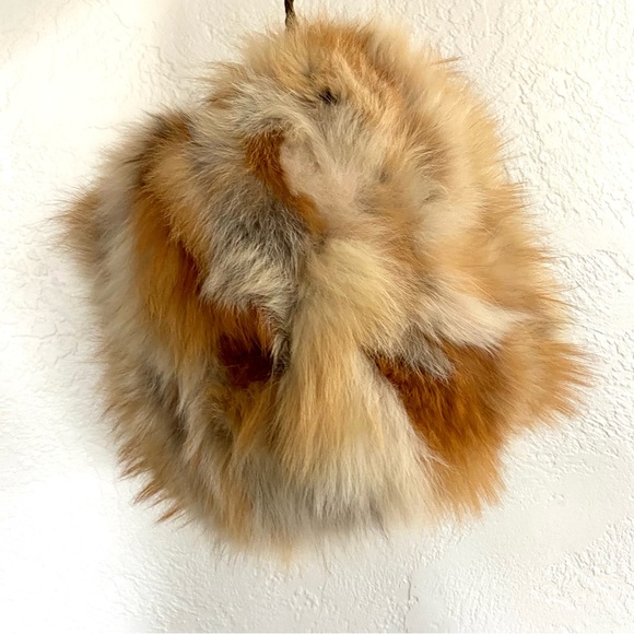 Accessories - Real fur hand muff warmer